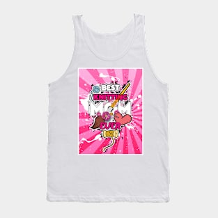 best knitting mom ever Tank Top